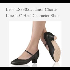Leo black character shoes size 9M